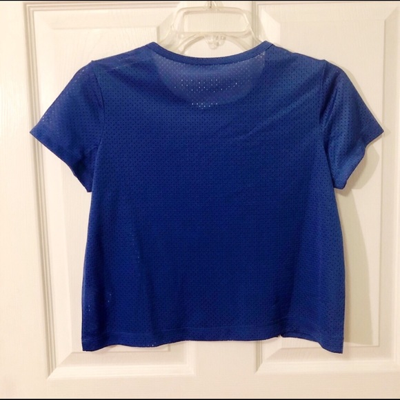 Aeropostale blue jersey crop top sporty - Picture 4 of 4